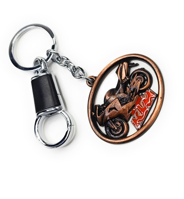 Jdp Novelty Bike shape Color with Hook. Key Chain