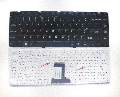 TechSonic VPC-EA VPC-EA12EA/BI VPC-EA12EG/WI PCG-61211 PCG-61211L PCG-61211M BLACK Laptop Keyboard Replacement Key