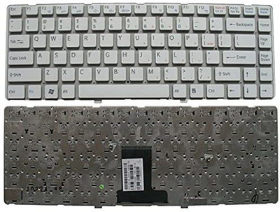 TechSonic VPC-EA VPC-EA12EA/BI VPC-EA12EG/WI VPC-EA12EH/W VPC-EA12EN/BI (White) Laptop Keyboard Replacement Key