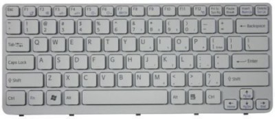 TechSonic Laptop Keyboard For Sony Vaio SVF14214CXW Internal Laptop Keyboard(White)