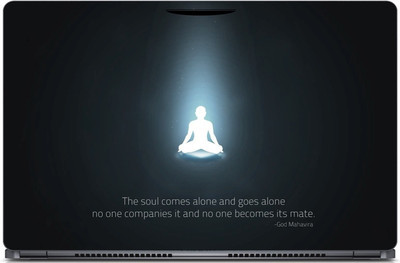 i-Birds Jainism Lord Mahavira Exclusive High Quality Laptop Decal, laptop skin sticker 15.6 inch (15 x 10) Inch iB_skin_0578new High Quality HD Printed Vinyl Laptop Skin Compatible for 15.6 inch(Theme: Spiritual)