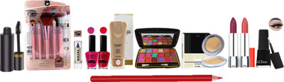 FOPE Iconic New Edition16 Pcs Genuine All in ONE Makeup Kit Combo Set For Women R-39(Pack of 16)