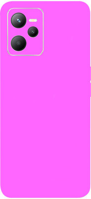 AsSkin Realme C35, realme c35, Oppo Mobile Skin(Ultra Super Pink Matte With High Matte Finish .Skin..)