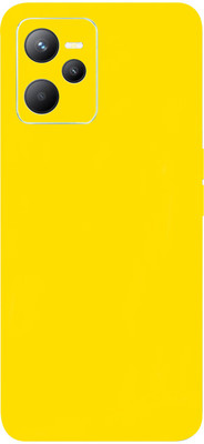 AsSkin Realme C35 Mobile Skin(Ultra Super Yellow Matte Skin With High Gloss Finish).)