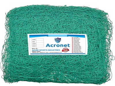 Acronet 20x10 Feet High Quality Nylon Practice Cricket Net(Green)