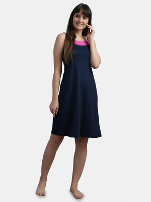 N-gal Women Nighty(Dark Blue)