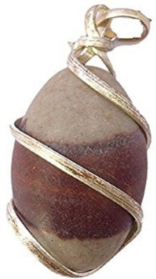 AURRA STROES narmadeshwar shivling pendant for narmada river collectible with lab certified Stone Pendant