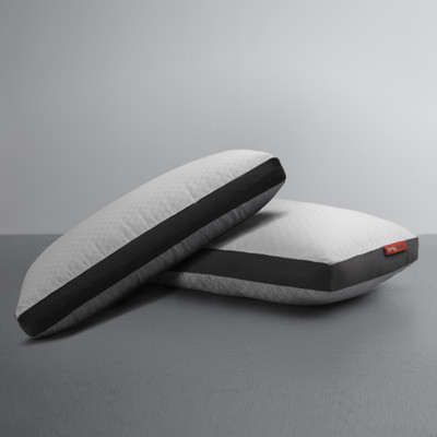 Sleepyhead Microfibre Geometric Sleeping Pillow Pack of 2(White)