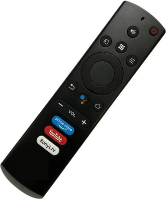 Crystonics Google Assistance Smart TV Remote for Thomson Kodak Smart led tv with Voice and Google Assistance Function Remote Controller(Black)