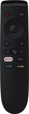 Crystonics Bluetooth & Voice Assistance Remote Control for Y1 Series OnePlus Smart Led TV (32/40/43 Y1) Remote Controller(Black)