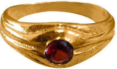 jr fashion Panchaloha (Impon) 1 Stone Bronze Ruby Ring