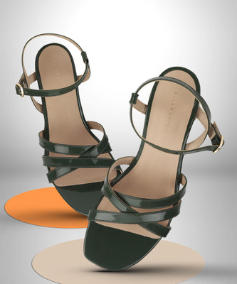 Allen Solly Women Black Heels