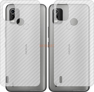 MOBART Back Screen Guard for NOKIA C21 PLUS (3D Carbon Fiber Finish)(Pack of 2)