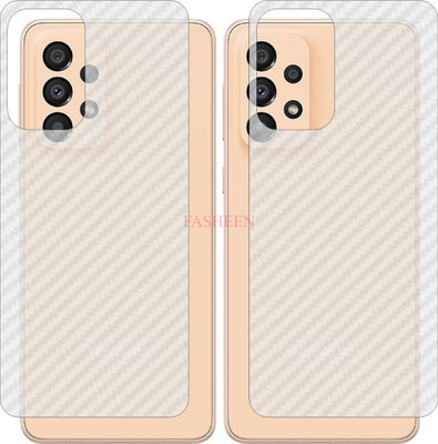Fasheen Back Screen Guard for SAMSUNG GALAXY A33 5G (3D Carbon Fiber Finish)(Pack of 2)