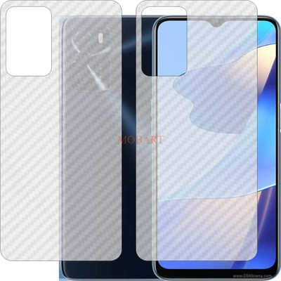 MOBART Back Screen Guard for OPPO A 16S CPH2271 (3D Carbon Fiber Finish)(Pack of 2)