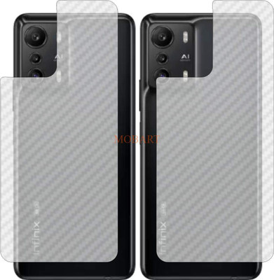 MOBART Back Screen Guard for INFINIX 0 5G (3D Carbon Fiber Finish)(Pack of 2)
