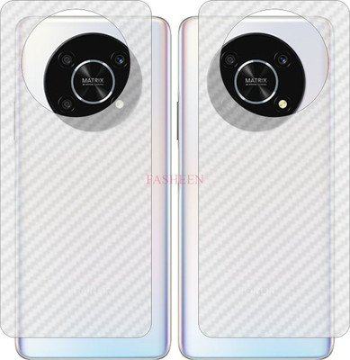 Fasheen Back Screen Guard for HUAWEI HONOR X9 5G (3D Carbon Fiber Finish)(Pack of 2)