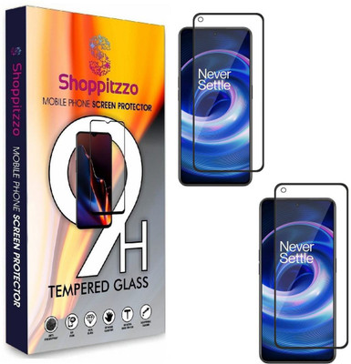 Shoppitzzo Edge To Edge Tempered Glass for OnePlus 2T 5G/NeoShield Tempered Glass/Full Screen Coverage-Edge to Edge/9H(Pack of 2)