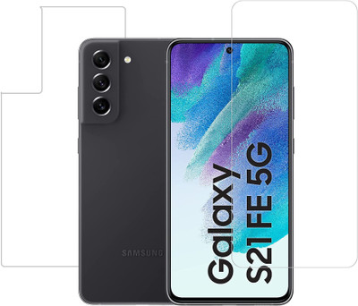 HOBBYTRONICS Front and Back Screen Guard for Samsung S21 FE, Samsung Galaxy S21 FE, Samsung S21 FE 5G, Samsung Galaxy S21 FE 5G(Pack of 1)