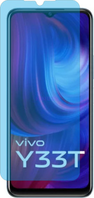 Fasheen Tempered Glass Guard for VIVO Y33T (AntiBlue UV Light Protection)(Pack of 1)