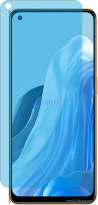 Fasheen Tempered Glass Guard for OPPO CPH2363 (AntiBlue UV Light Protection)(Pack of 1)