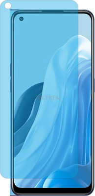 TELTREK Tempered Glass Guard for OPPO FIND X5 LITE CPH2371 (AntiBlue UV Light Protection)(Pack of 1)