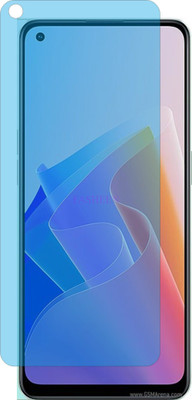 Fasheen Tempered Glass Guard for OPPO RENO 7 Z 5G (AntiBlue UV Light Protection)(Pack of 1)
