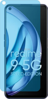 TELTREK Tempered Glass Guard for REALME 9 5G SPEED RMX3461 (AntiBlue UV Light Protection)(Pack of 1)