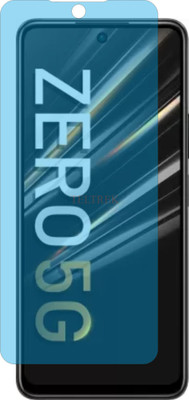 TELTREK Tempered Glass Guard for INFINIX ZERO 5G X6815 (AntiBlue UV Light Protection)(Pack of 1)