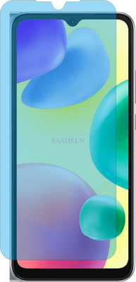 Fasheen Tempered Glass Guard for REDMI 10A 220233L2C (AntiBlue UV Light Protection)(Pack of 1)