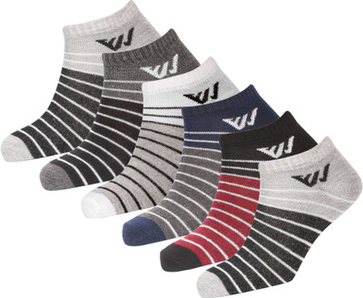 Winget Men & Women Solid Ankle Length(Pack of 6)