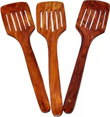 DEE Sons Wooden Spatula set of 3 Wooden Spatula(Pack of 3)