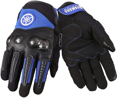 YAMAHA Racer Riding Gloves(Blue, Black)