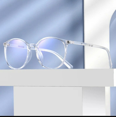 SDEEP Round Sunglasses(For Men & Women, Clear)