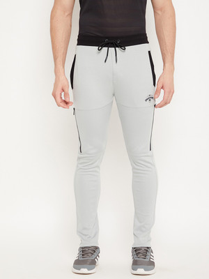 DUKE Solid Men Grey Track Pants