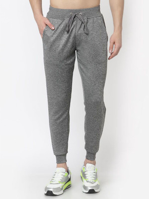 UZARUS Solid Men Grey Track Pants