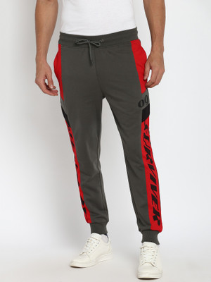 abof by Aditya Birla Printed Men Multicolor Track Pants