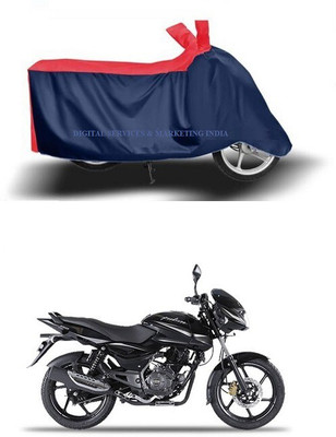 DSAMI Two Wheeler Cover for Bajaj(Pulsar 150 DTS-i, Blue, Red)
