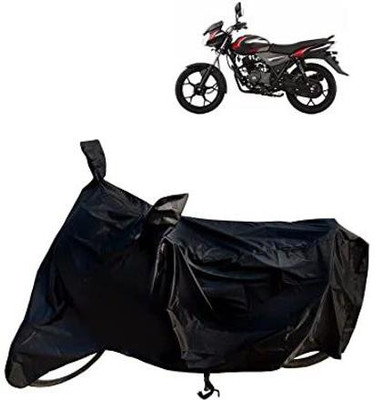 Mdstar Waterproof Two Wheeler Cover for Bajaj(Discover 110, Black)