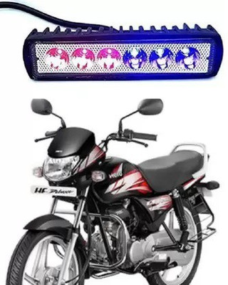 QZ DEVICE Front, Rear LED Indicator Light for Tata Universal For Car, Universal For Bike(Blue, Red)