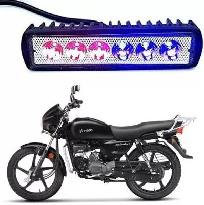 QZ DEVICE Front, Rear LED Indicator Light for Tata Universal For Car, Universal For Bike(Blue, Red)