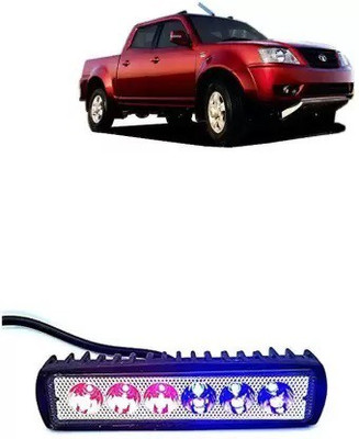 QZ DEVICE Front, Rear LED Indicator Light for Tata Universal For Car, Universal For Bike(Blue, Red)