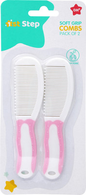 1st Step BPA Free Soft Comb Set(Pink)