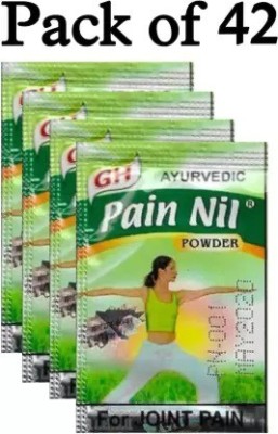 wishku 42 sachets Gopal Herbals Pain Nil Powder Powder Powder(42 x 3 g)