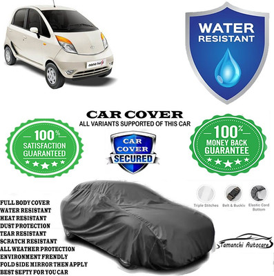 Tamanchi Autocare Car Cover For Tata Nano LX(Grey)