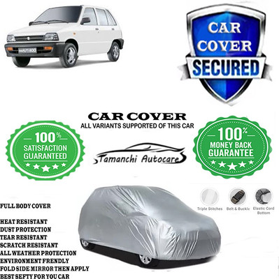 Tamanchi Autocare Car Cover For Maruti Suzuki 800 Std. LPG(Silver)
