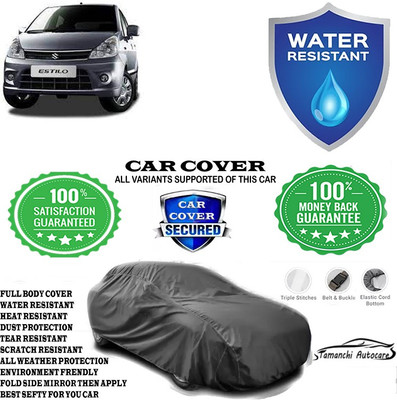 Tamanchi Autocare Car Cover For Maruti Suzuki Zen Estillo LXI GREEN CNG(Grey)