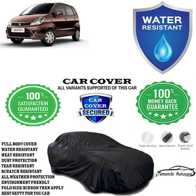 Tamanchi Autocare Car Cover For Maruti Suzuki Zen Estillo LXI(Black)