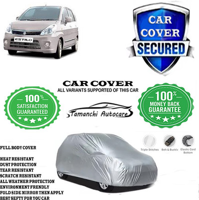 Tamanchi Autocare Car Cover For Maruti Suzuki Zen Estilo(Silver)