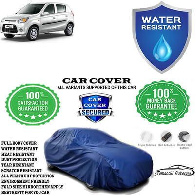 Tamanchi Autocare Car Cover For Maruti Suzuki Alto 800 CNG LXI Optional(Blue)